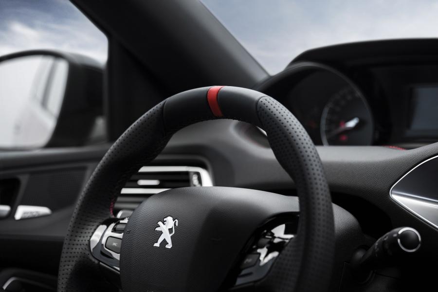 Детали интерьера Peugeot 308 GTi 2015 года  (фото 58 из 65)